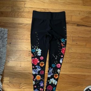 Terez New York floral leggings